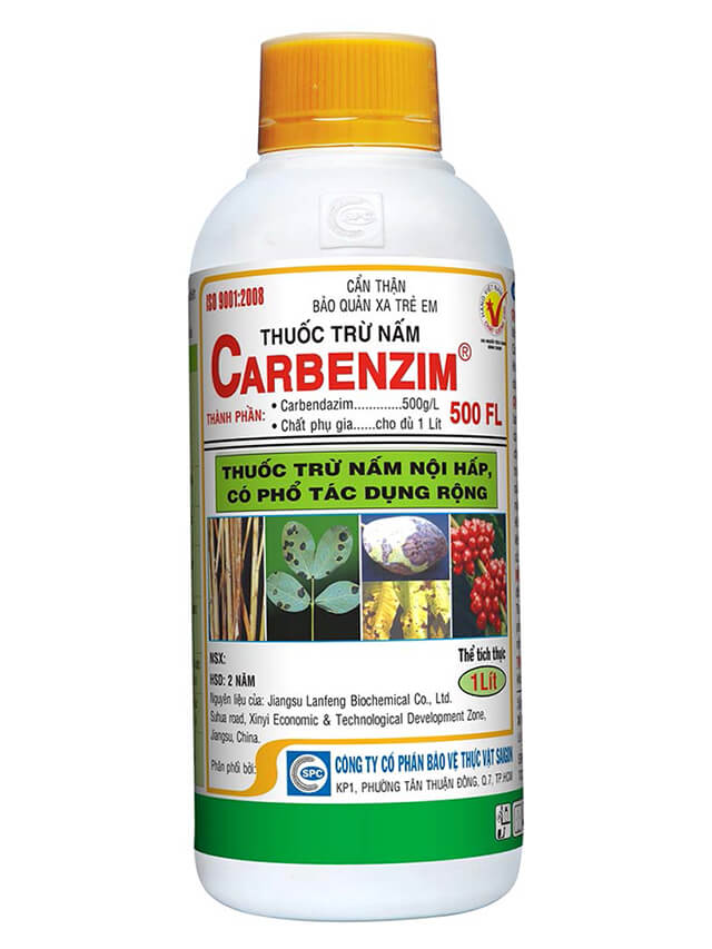 Hướng dẫn sử dụng thuốc Carbenzim 500FL trị nấm cho lan hiệu quả